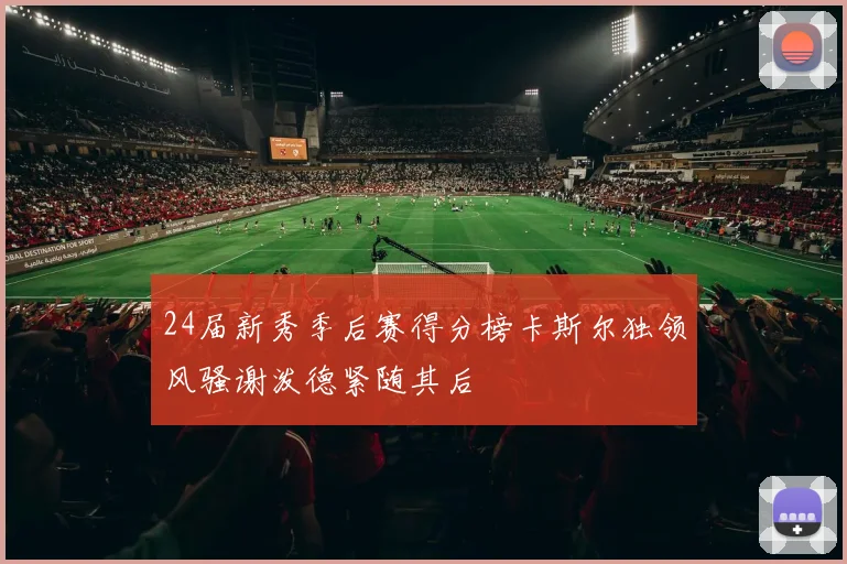 24届新秀季后赛得分榜卡斯尔独领风骚谢泼德紧随其后